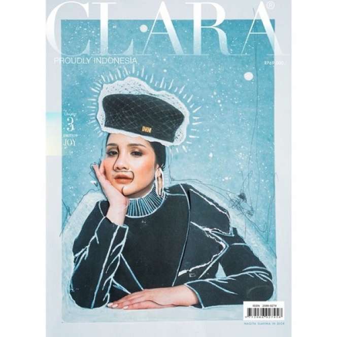 10 Potret Nagita Slavina Jadi Model Cover Majalah, Kian Cantik