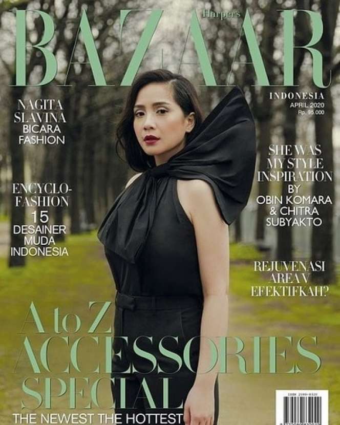 10 Potret Nagita Slavina Jadi Model Cover Majalah, Kian Cantik