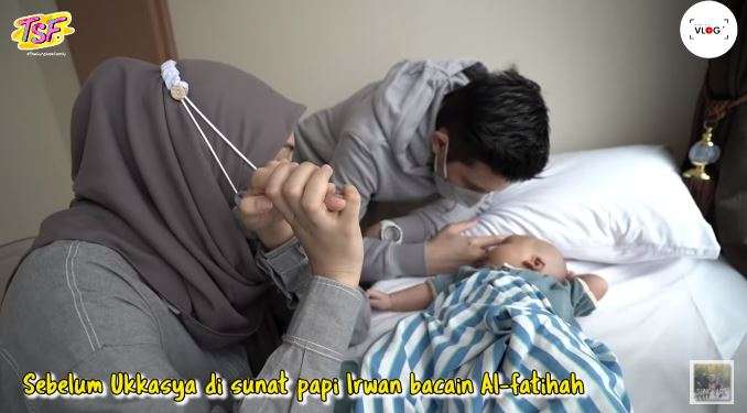 10 Momen Anak Zaskia Sungkar Disunat, Irwansyah Sempat Takut