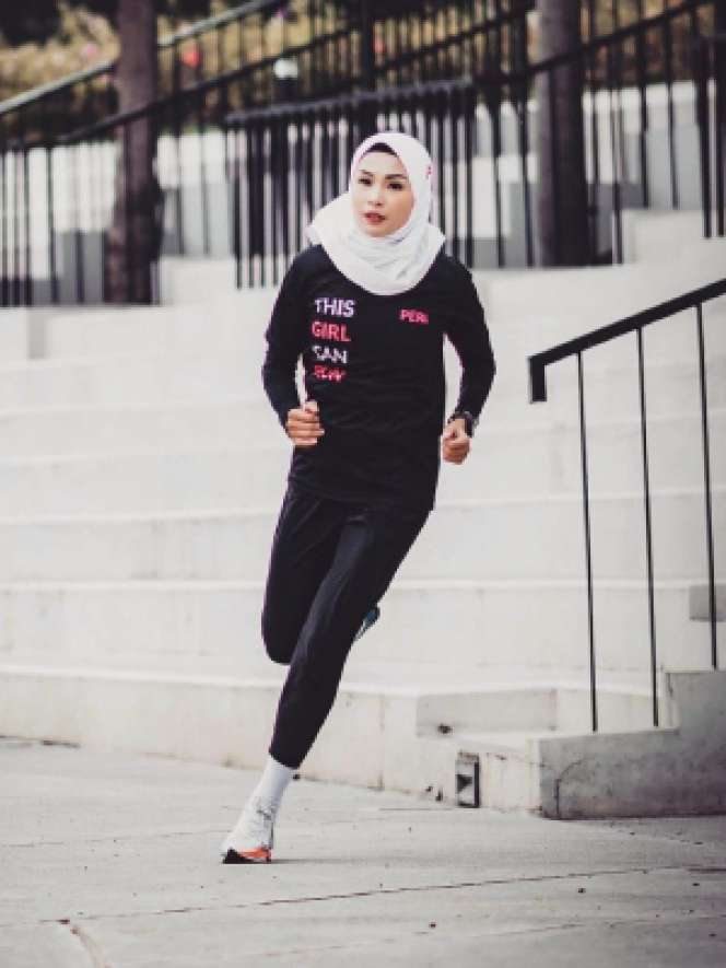 Potret 5 Seleb Hijab Olahraga, Gayanya Bisa Jadi Panutan!