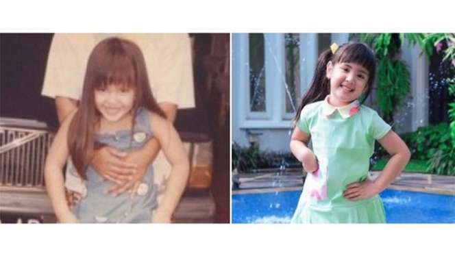 Bak Duplikat, Potret Masa Kecil 8 Seleb Ini Mirip Sama Anaknya