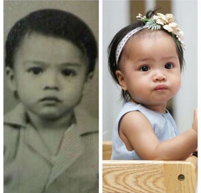 Bak Duplikat, Potret Masa Kecil 8 Seleb Ini Mirip Sama Anaknya