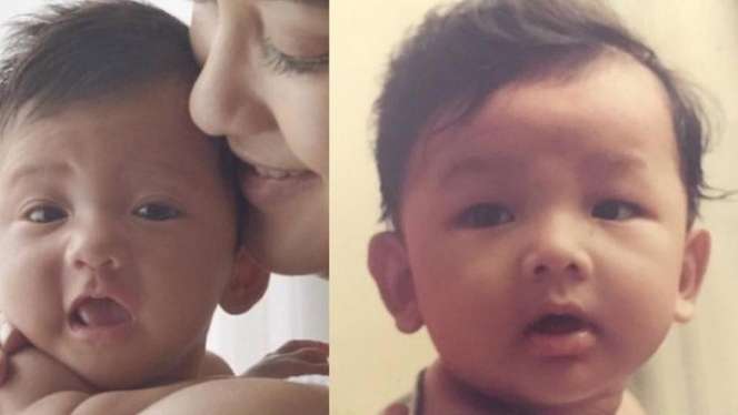 Bak Duplikat, Potret Masa Kecil 8 Seleb Ini Mirip Sama Anaknya