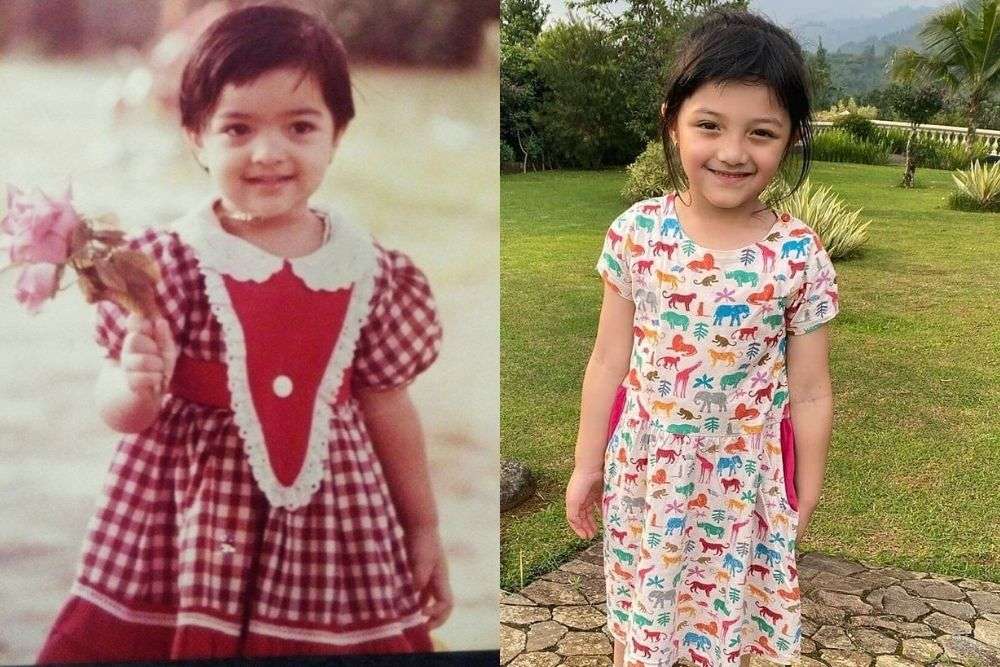 Bak Duplikat, Potret Masa Kecil 8 Seleb Ini Mirip Sama Anaknya