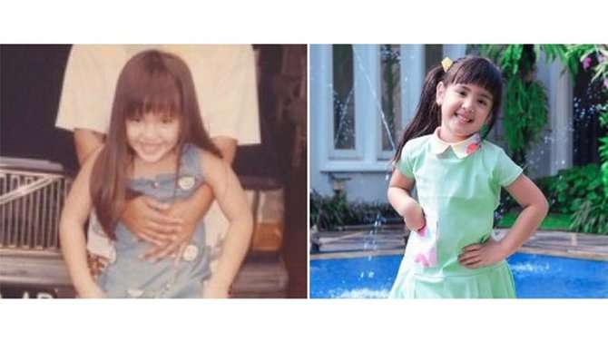 Bak Duplikat, Potret Masa Kecil 8 Seleb Ini Mirip Sama Anaknya