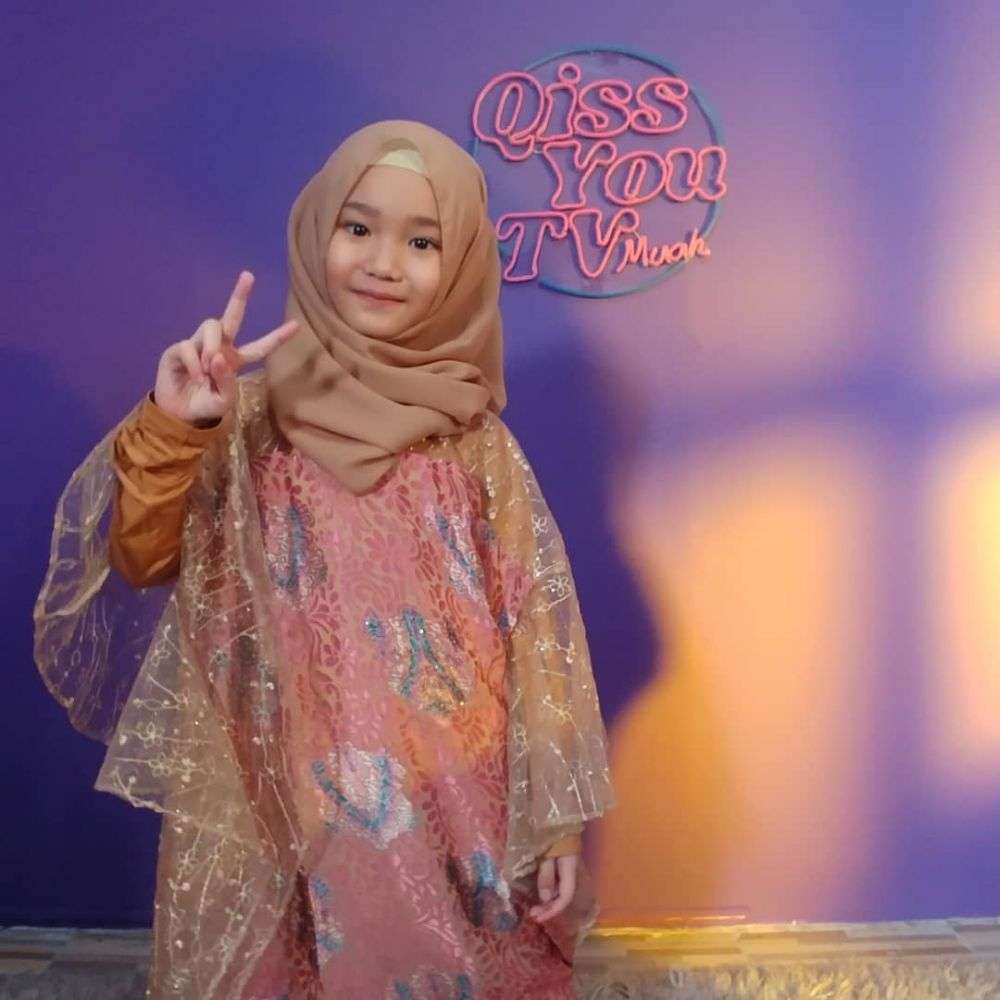 7 Potret Bilqis Putri Ayu Ting Ting Debut Jadi Presenter Cilik