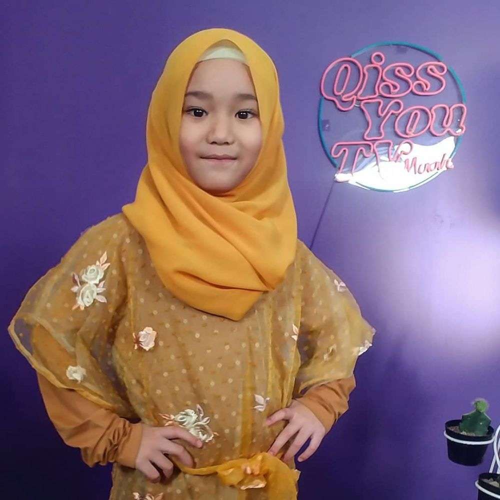 7 Potret Bilqis Putri Ayu Ting Ting Debut Jadi Presenter Cilik