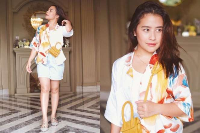 Gaya 7 Seleb Pakai Baju Rp100 Ribuan, Syahrini Paling Disorot!