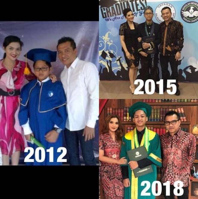 Jarang Diketahui! 6 Foto Lawas Seleb Rayakan Kelulusan Sekolah