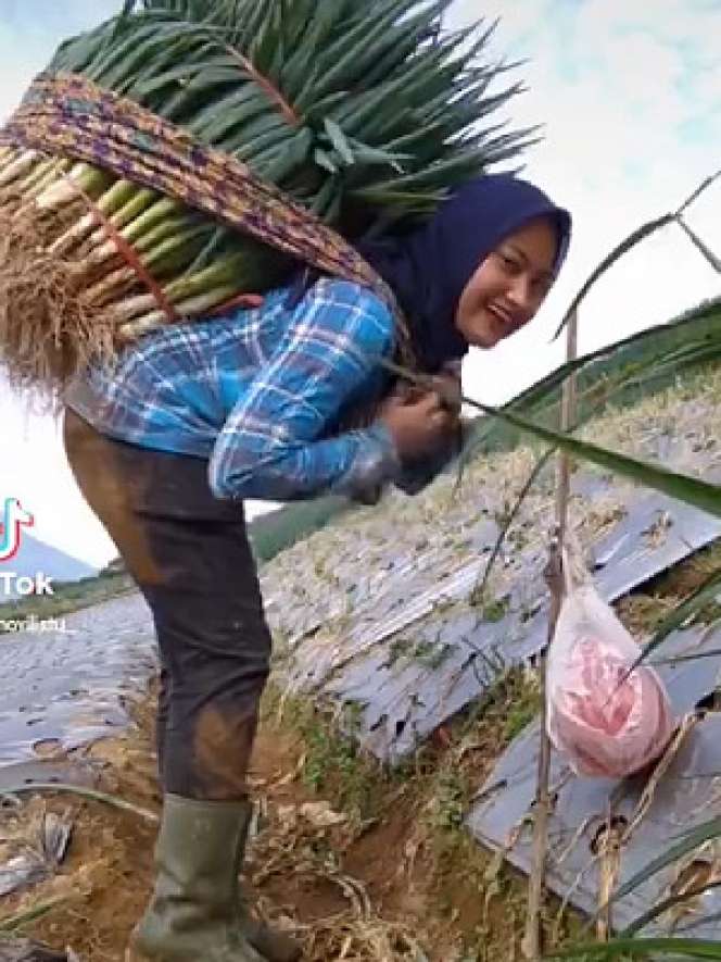 5 Pesona Novi Listiana, Eks Biduan Kini Hijrah Jadi Petani