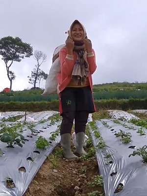 5 Pesona Novi Listiana, Eks Biduan Kini Hijrah Jadi Petani