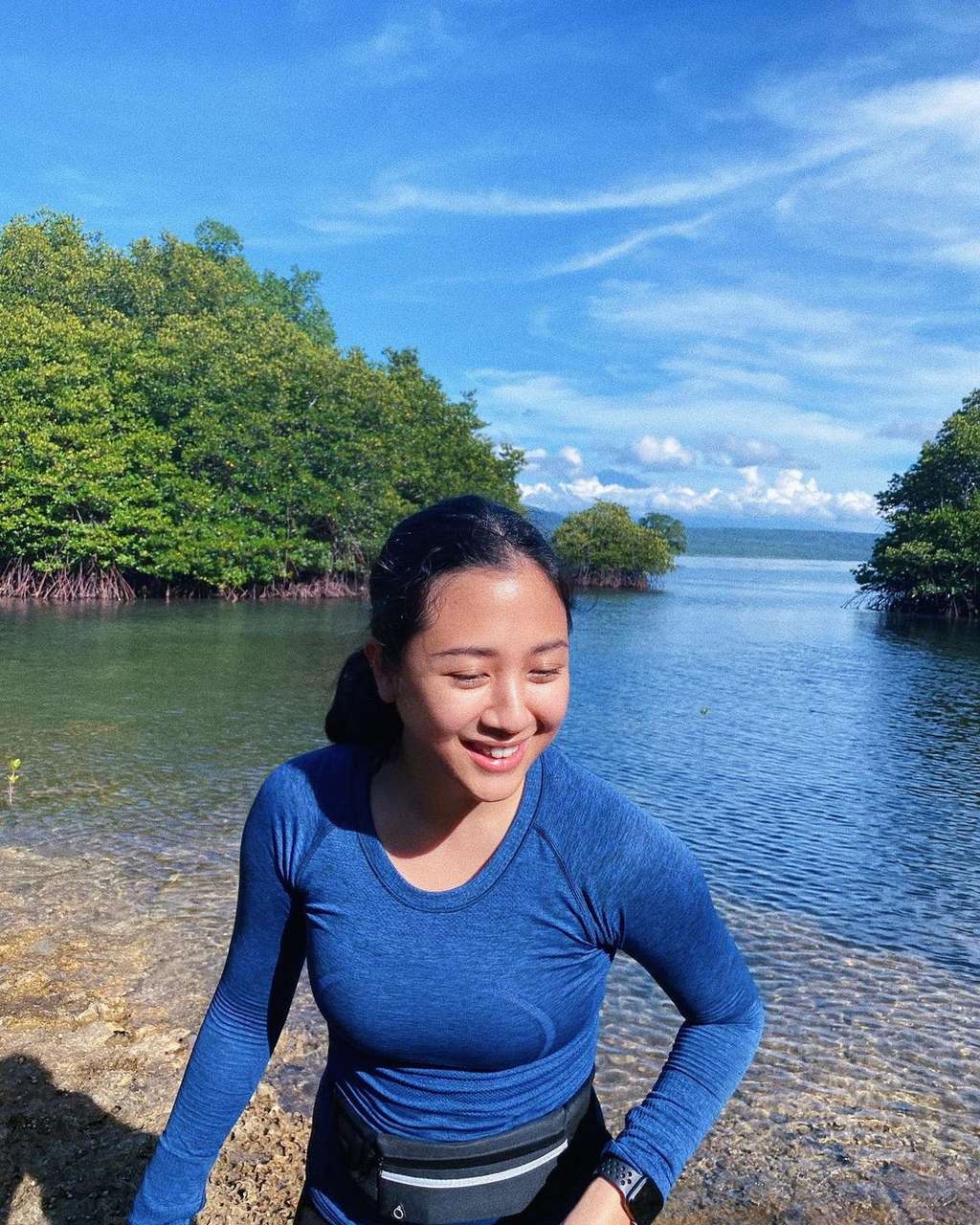 5 Potret Polos Sherina Munaf 
