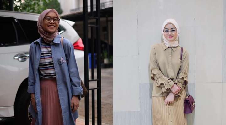 7 Gaya Fashion Lesti Kejora dan Dinda Hauw, Siapa Pilihanmu?