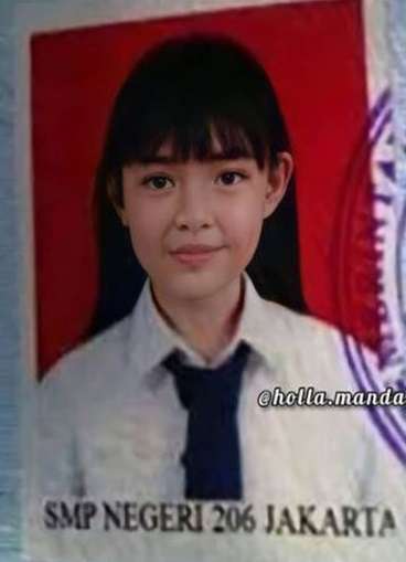 Potret Pasfoto 9 Seleb, Amanda Manopo Cantiknya Awet
