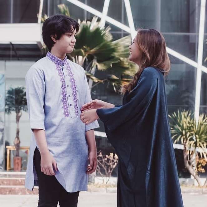 Potret Cannavaro Anak Bungsu Eko Patrio, Parasnya Mirip Bule!