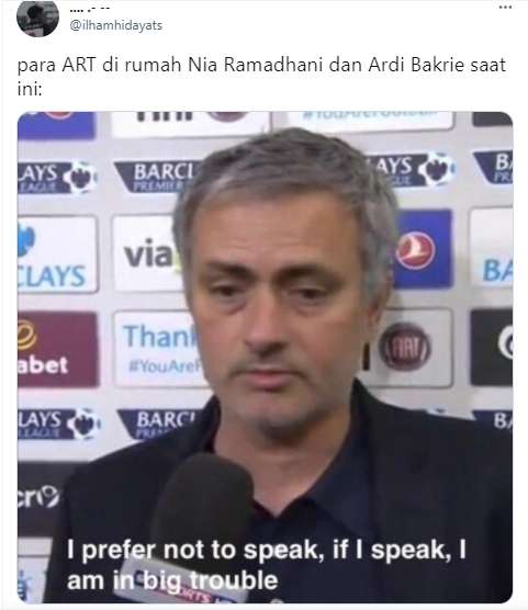 11 Cuitan Lucu Netizen Nia Ramadhani Ditangkap karena Narkoba