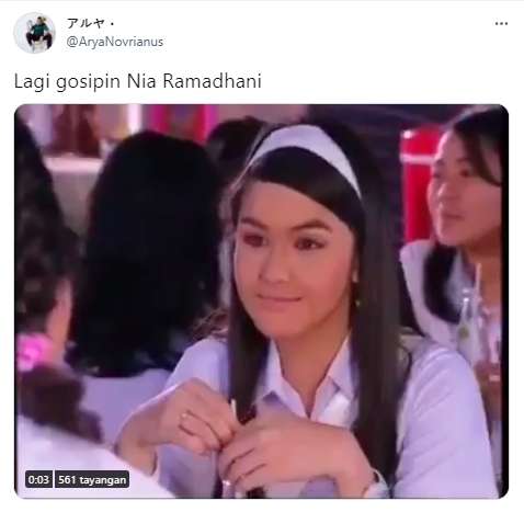 11 Cuitan Lucu Netizen Nia Ramadhani Ditangkap karena Narkoba