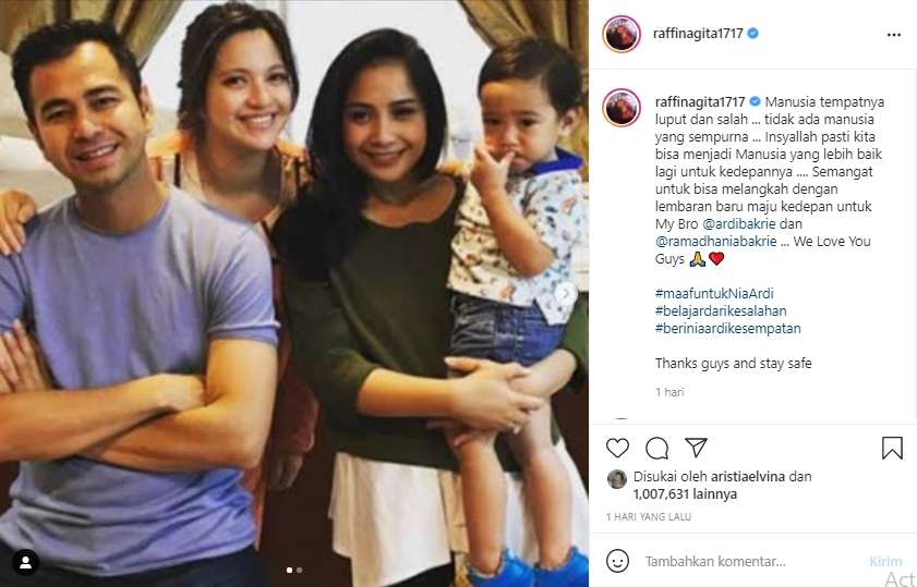 12 Artis Dukung Nia Ramadhani, Ada yang Pernah Alami Serupa