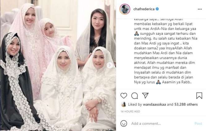 12 Artis Dukung Nia Ramadhani, Ada yang Pernah Alami Serupa