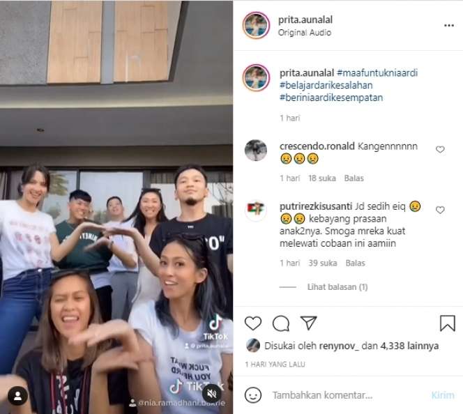 12 Artis Dukung Nia Ramadhani, Ada yang Pernah Alami Serupa