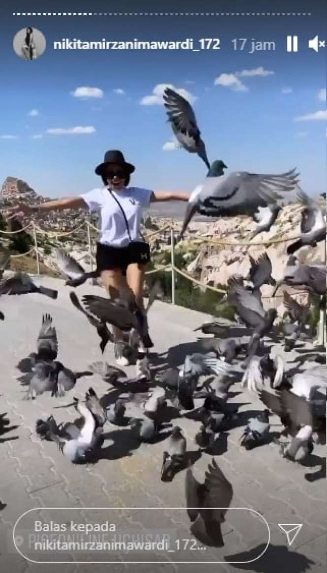 10 Momen Seru Nikita Mirzani Liburan ke Turki, Bikin Salfok