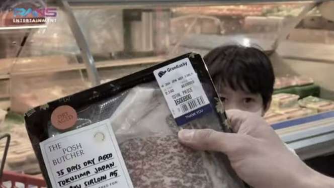 10 Momen Raffi-Nagita Masak Daging Rp1,6 Juta, Sultan Ngab!