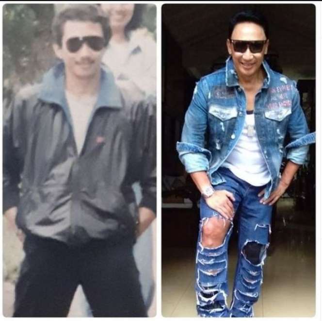 10 Foto Masa Muda Ayah Artis, Papa Nagita Slavina Bikin Salfok