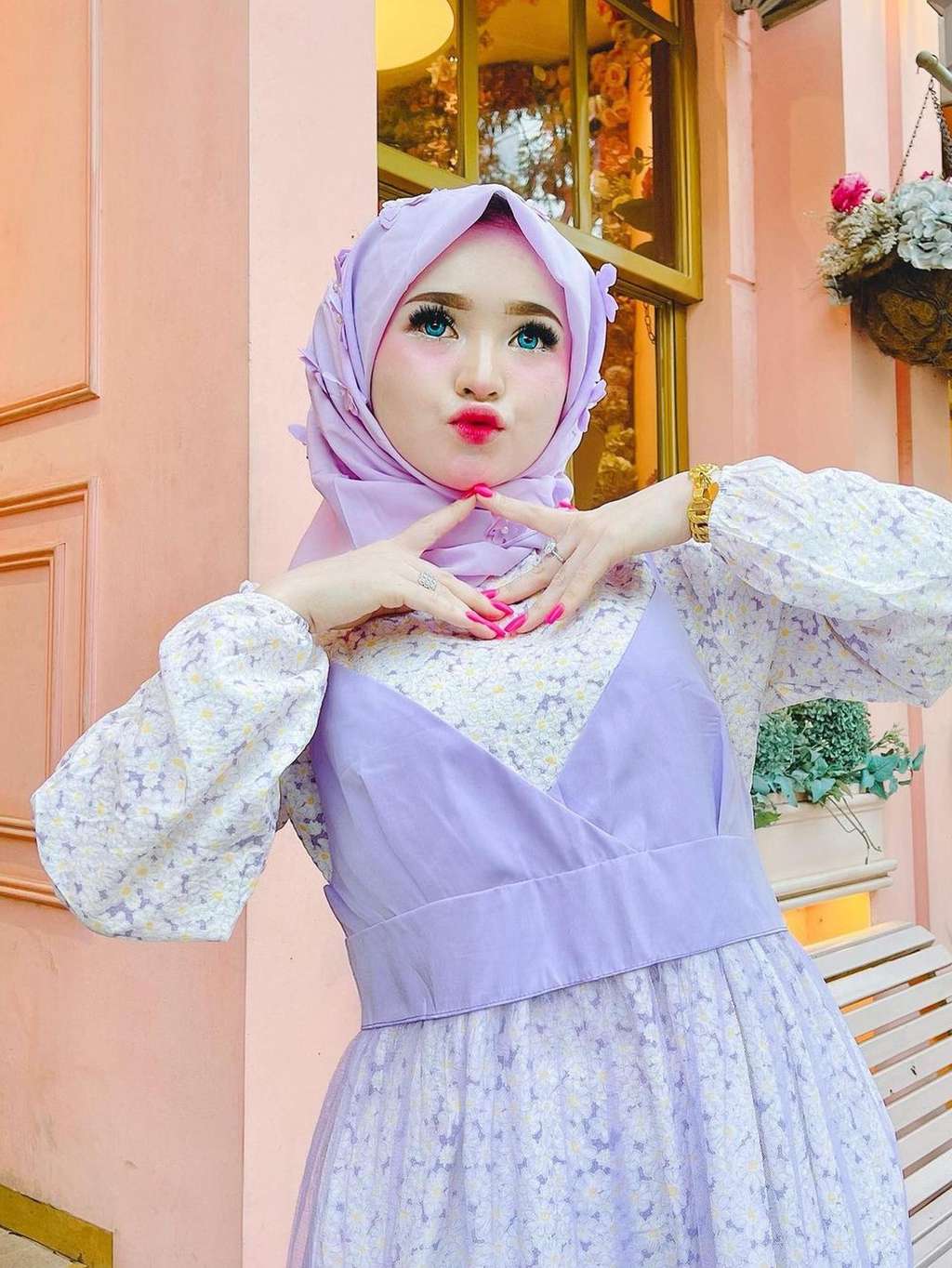 8 Foto Herlin Kenza, Selebgram Aceh Sedang Ramai Jadi Sorotan