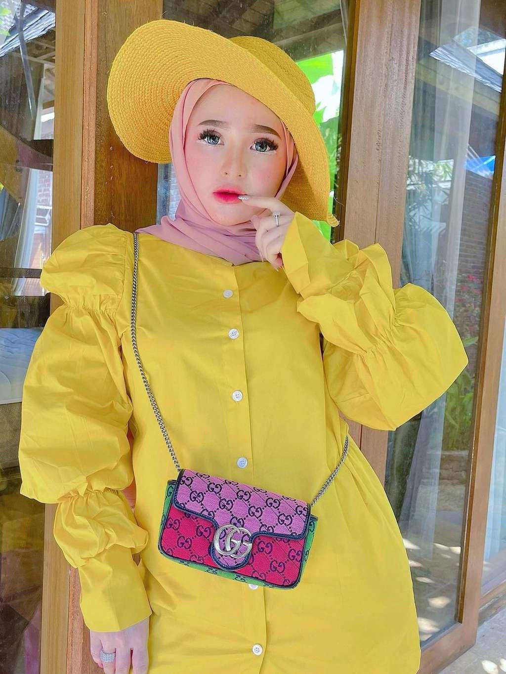 8 Foto Herlin Kenza, Selebgram Aceh Sedang Ramai Jadi Sorotan
