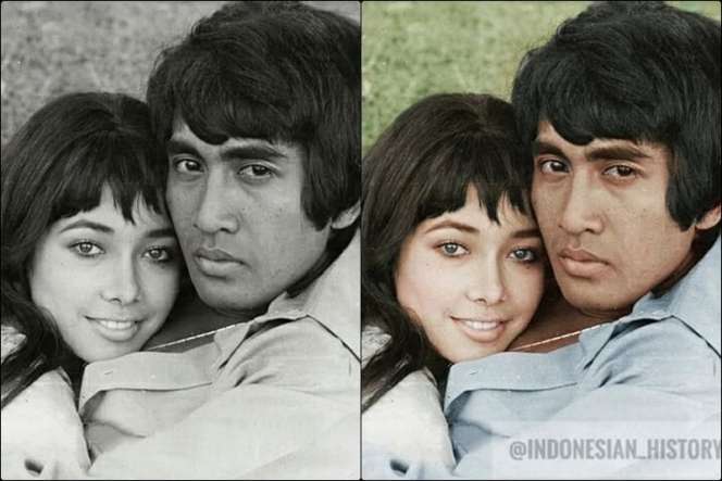 Diedit Jadi Berwarna, Foto Lawas 6 Seleb Ini Kian Memukau