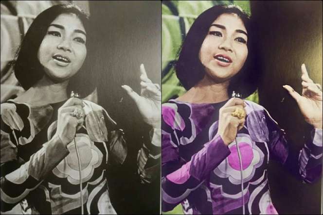 Diedit Jadi Berwarna, Foto Lawas 6 Seleb Ini Kian Memukau