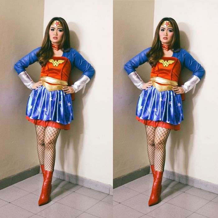 10 Foto Seleb Dandan ala Superhero, Nia Ramadhani Terkeren!