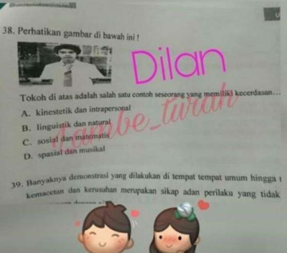 6 Foto Artis Masuk Soal Ujian Sekolah, Terakhir Bikin Heboh!