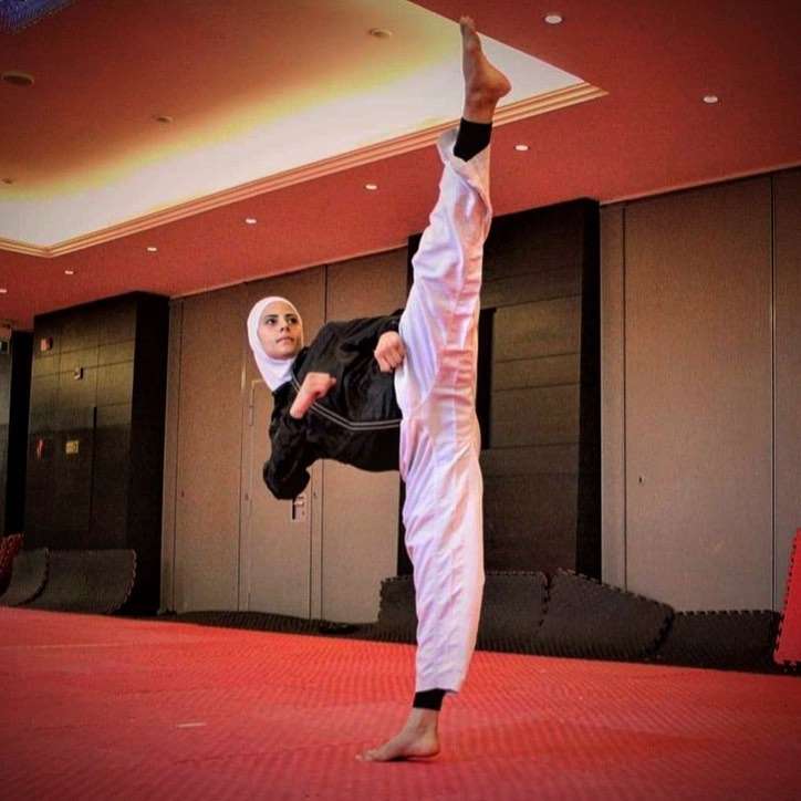Potret Julyana Al-Sadeq, Atlet Taekwondo yang Mirip Lady Gaga