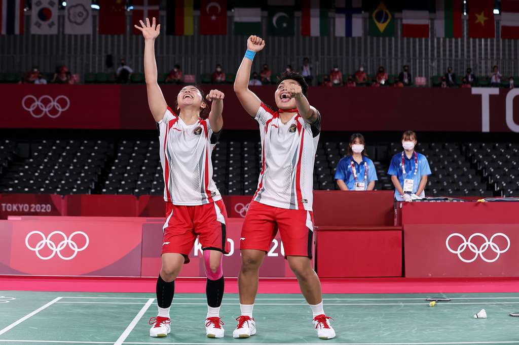6 Momen Kemenangan Greysia-Apriyani di Olimpiade Tokyo 2020