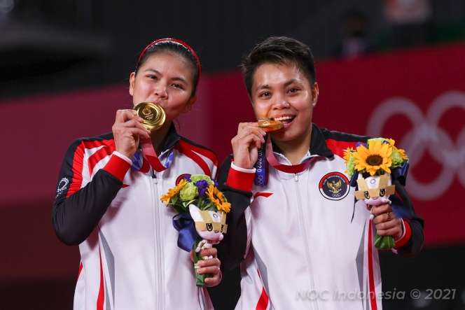 6 Momen Kemenangan Greysia-Apriyani di Olimpiade Tokyo 2020