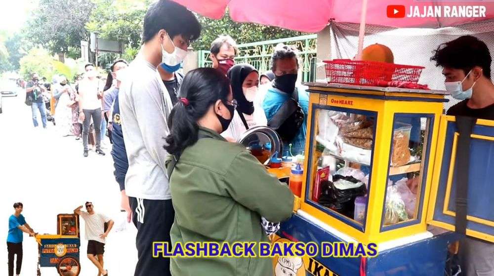 10 Potret Usaha Bakso Dimas, Dulu Gerobak Kini Ruko Mentereng