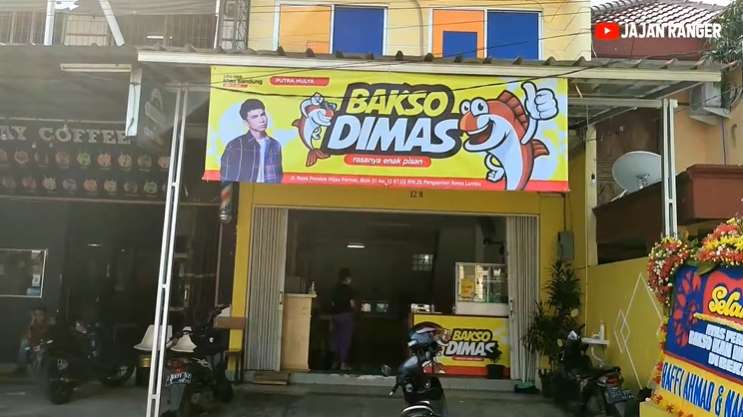 10 Potret Usaha Bakso Dimas, Dulu Gerobak Kini Ruko Mentereng