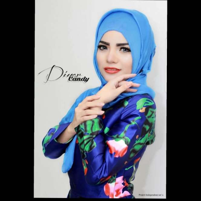 Tak Disangka, Begini 10 Potret Cantiknya Dinar Candy Berhijab