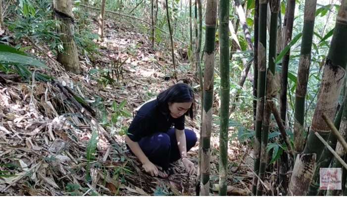 Berburu di Hutan, Potret Kecantikan Gadis Dayak Ini Disorot