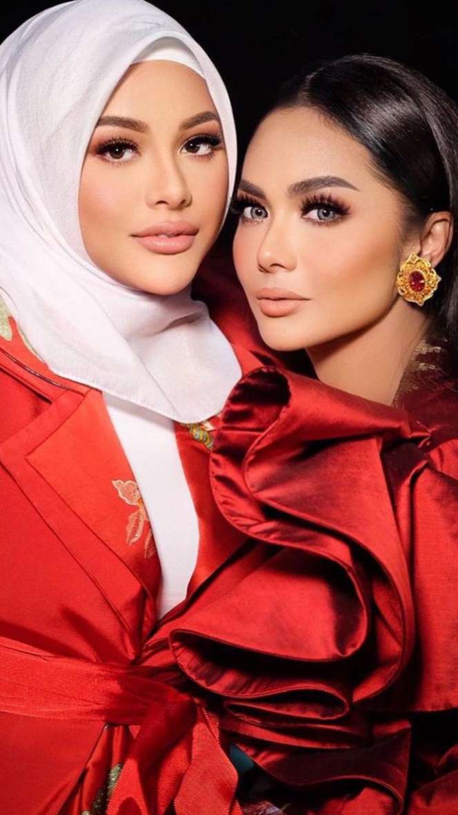 Pemotretan Krisdayanti dan Aurel Hermansyah Banjir Pujian