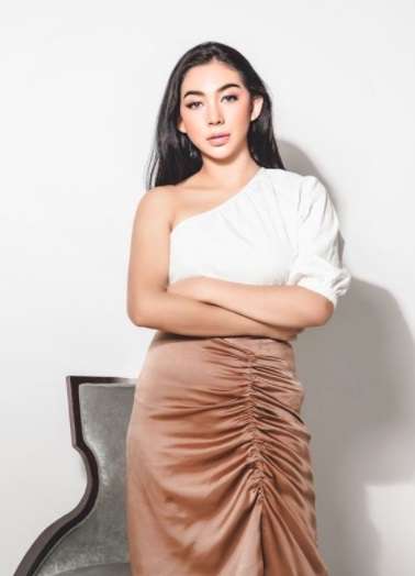 8 Pesona Shania Salsabila, Putri Sulung Sarita Abdul Mukti