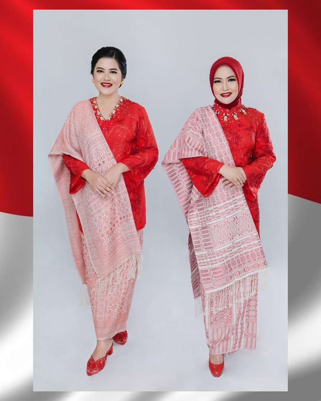 5 Potret Kahiyang Ayu Pakai Kebaya Merah Rayakan Kemerdekaan