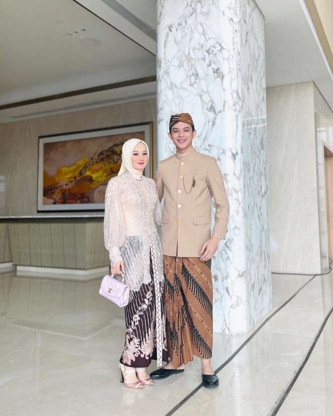 Gaya 10 Seleb di Nikahan Billar & Lesty, Abdul Rozak Disorot!