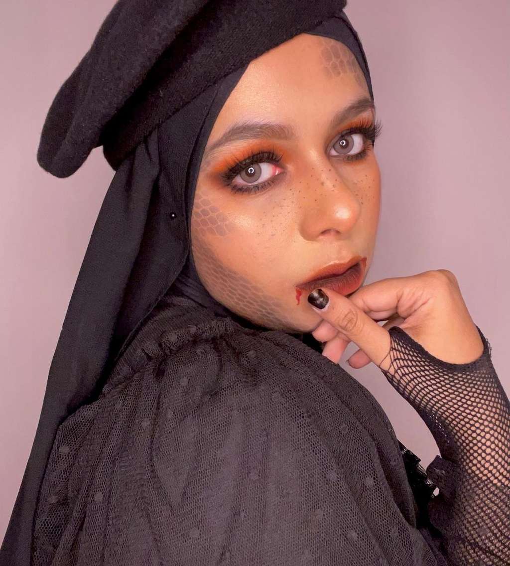 10 Potret Adik Fadil Jaidi, Dilla Jaidi yang Jago Art Makeup