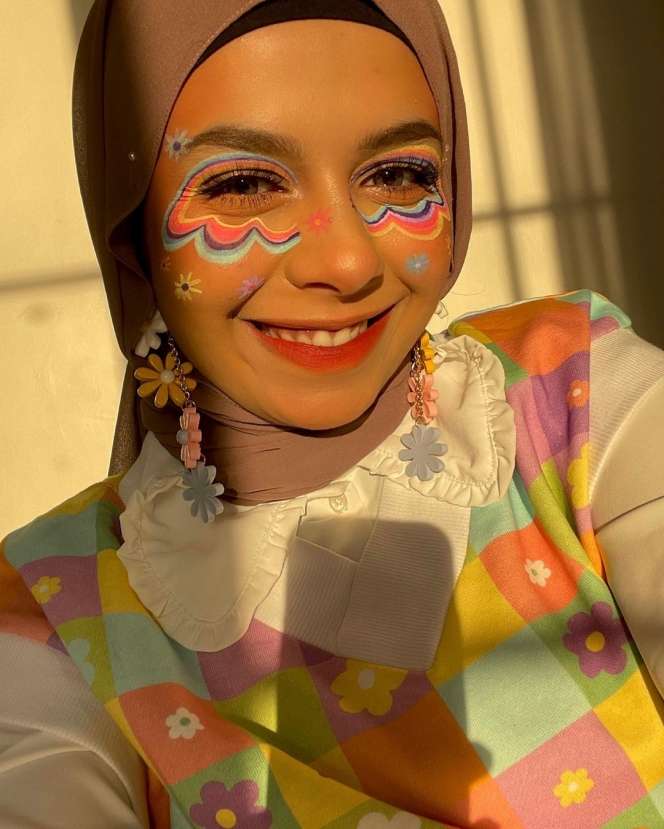 10 Potret Adik Fadil Jaidi, Dilla Jaidi yang Jago Art Makeup