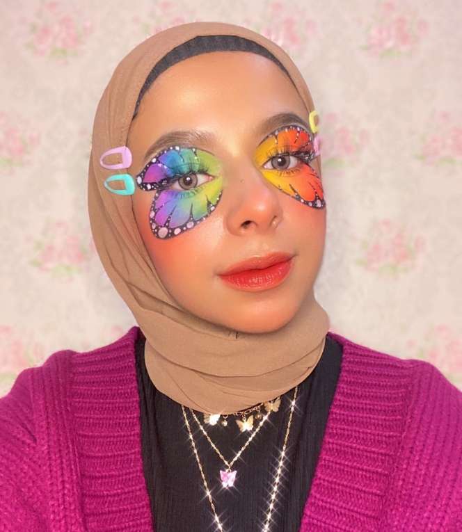 10 Potret Adik Fadil Jaidi, Dilla Jaidi yang Jago Art Makeup