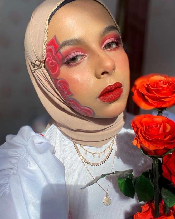10 Potret Adik Fadil Jaidi, Dilla Jaidi yang Jago Art Makeup