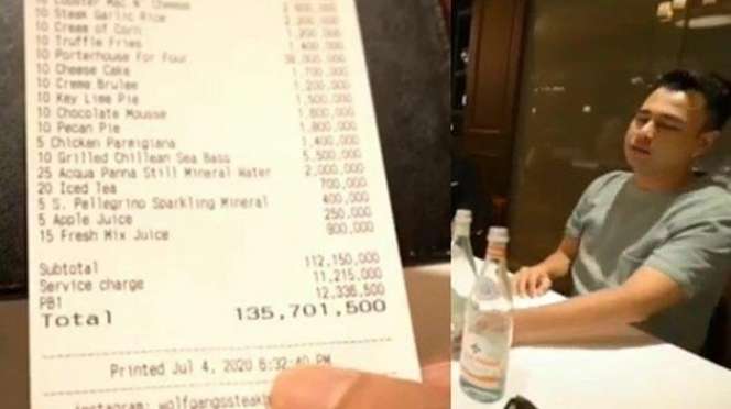 Tajir Melintir 7 Seleb Ini Habiskan Jutaan Rupiah Sekali Makan
