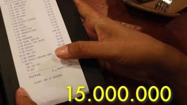 Tajir Melintir 7 Seleb Ini Habiskan Jutaan Rupiah Sekali Makan